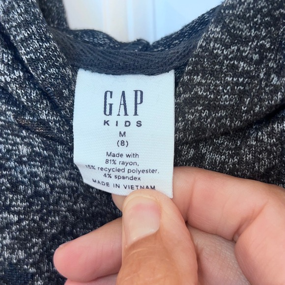 Gap Kids Size M (8) Star Hooded Lightweight Sweatshirt - Picture 3 of 6